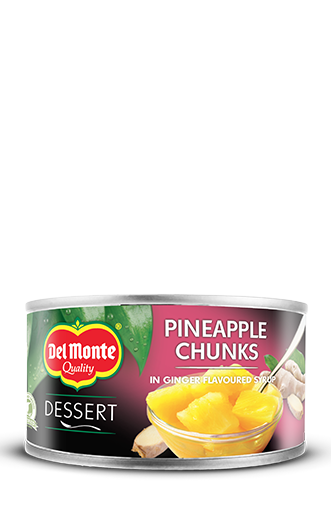 Pineapple Chunks in Ginger Flavoured Syrup